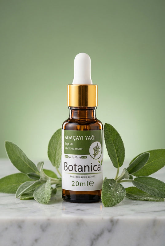 Adaçayı Yağı 20 ml – Botanica %100 saf doğal bakım yağı