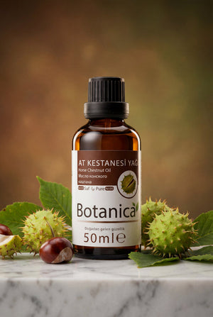 At Kestanesi Yağı 50 ml – Botanica %100 saf doğal bakım yağı