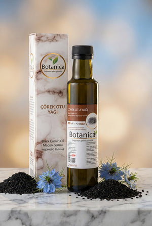 Çörek Otu Yağı 250 ml – Botanica %100 saf doğal bakım yağı