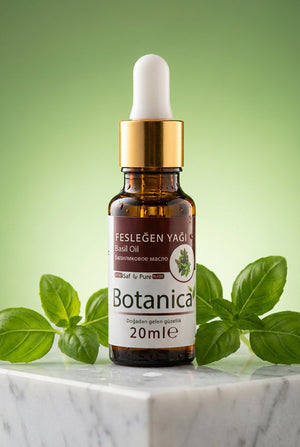 Fesleğen Yağı 20 ml – Botanica %100 saf doğal bakım yağı
