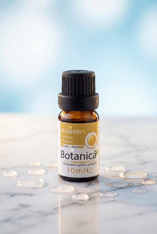 Gliserin Yağı 10 ml – Botanica %100 saf doğal bakım yağı