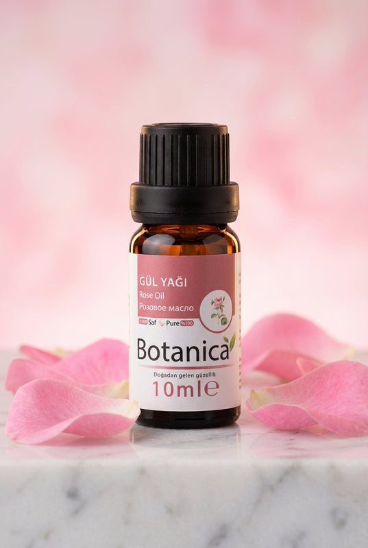 Gül Yağı 10 ml – Botanica %100 saf doğal bakım yağı