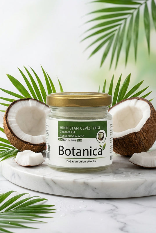 Hindistan Cevizi Yağı 100 ml – Botanica %100 saf doğal bakım yağı
