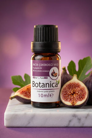 İncir Çekirdeği Yağı 10 ml – Botanica %100 saf doğal bakım yağı