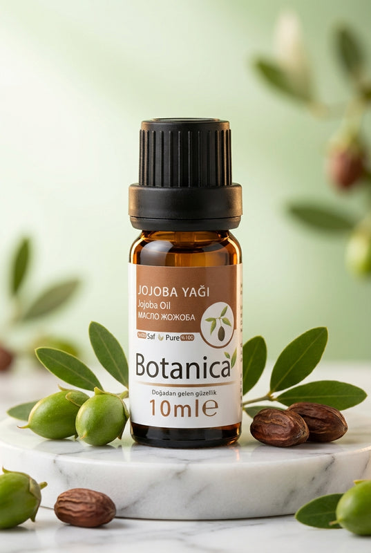 Jojoba Yağı 10 ml – Botanica %100 saf doğal bakım yağı