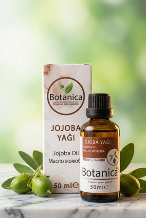 Jojoba Yağı 50 ml – Botanica %100 saf doğal bakım yağı