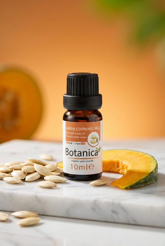 Kabak Çekirdeği Yağı 10 ml – Botanica %100 saf doğal bakım yağı