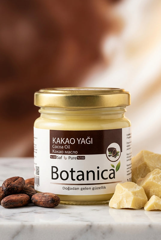 Kakao Yağı 100 ml – Botanica %100 saf doğal bakım yağı