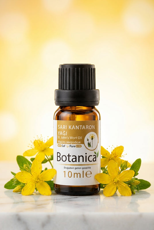 Kantaron Yağı 10 ml – Botanica %100 saf doğal bakım yağı