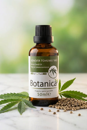 Kenevir Yağı 50 ml – Botanica %100 saf doğal bakım yağı