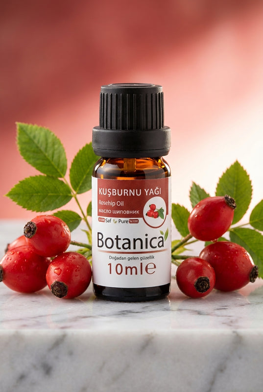 Kuşburnu Yağı 10 ml – Botanica %100 saf doğal bakım yağı