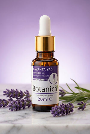 Lavanta Yağı 20 ml – Botanica %100 saf doğal bakım yağı