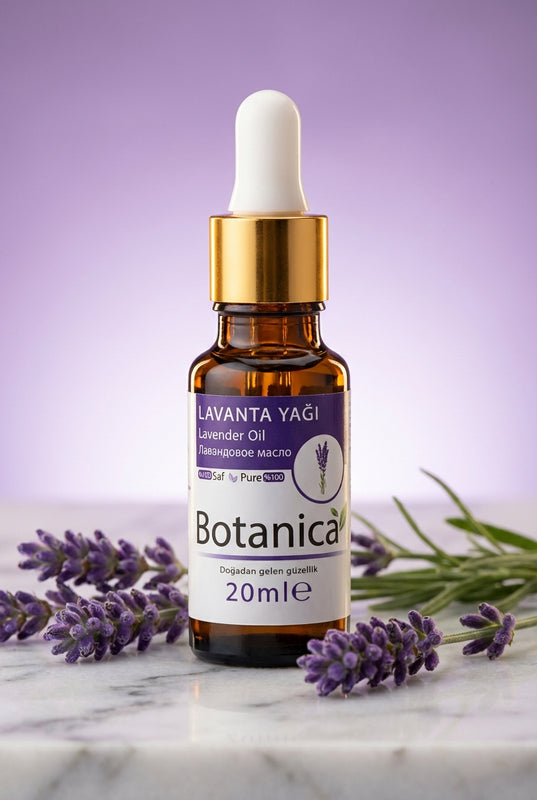 Lavanta Yağı 20 ml – Botanica %100 saf doğal bakım yağı