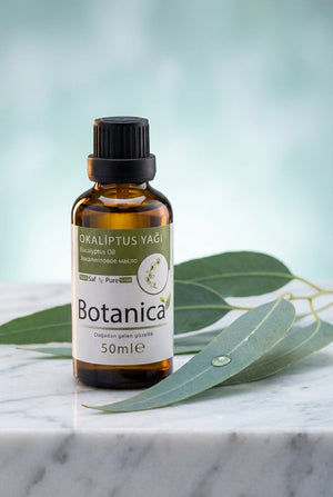 Okaliptus Yağı 50 ml – Botanica %100 saf doğal bakım yağı
