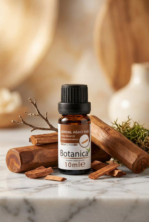 Sandal Ağacı Yağı 10 ml – Botanica %100 saf doğal bakım yağı