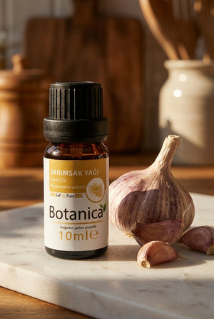 Sarımsak Yağı 10 ml – Botanica %100 saf doğal bakım yağı