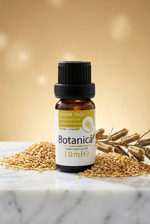 Susam Yağı 10 ml – Botanica %100 saf doğal bakım yağı