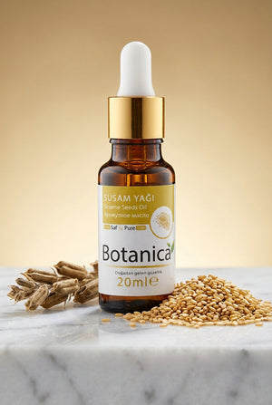 Susam Yağı 20 ml – Botanica %100 saf doğal bakım yağı