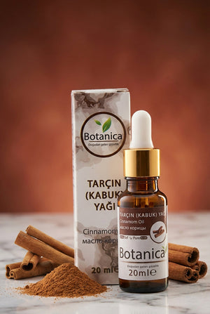 Tarçın Yağı 20 ml – Botanica %100 saf doğal bakım yağı
