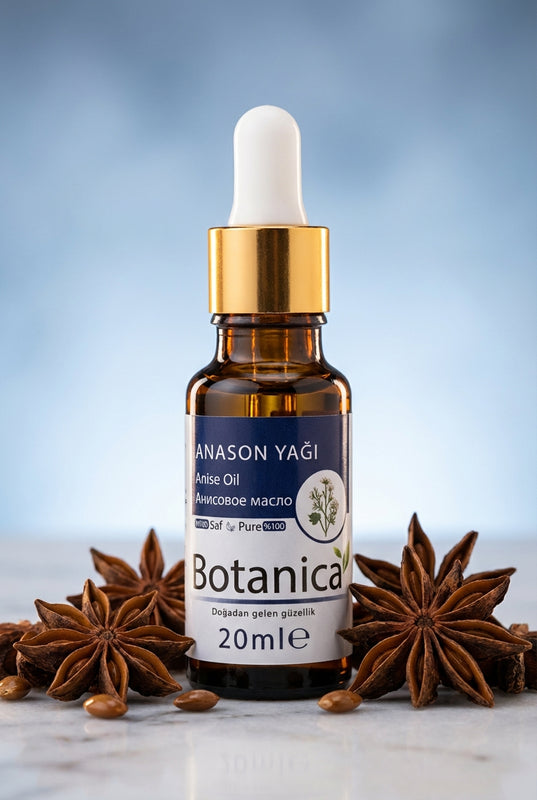 Anason Yağı 20 ml – Botanica %100 saf doğal bakım yağı