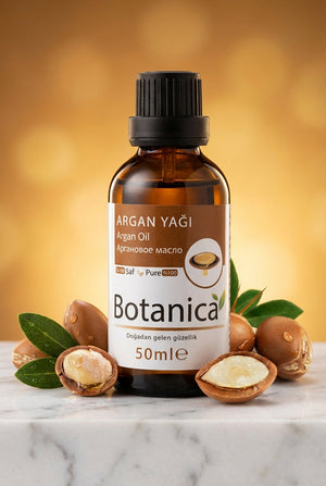Argan Yağı 50 ml – Botanica %100 saf doğal bakım yağı