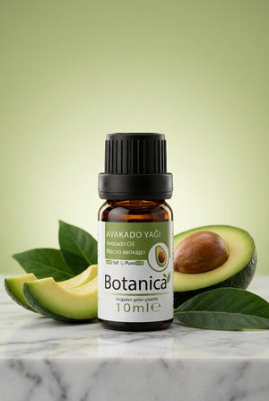 Avokado Yağı 10 ml – Botanica %100 saf doğal bakım yağı