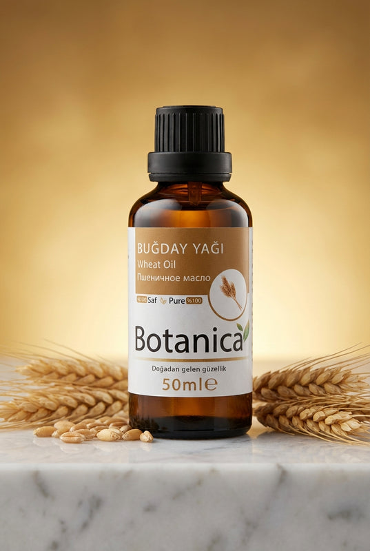 Buğday Yağı 50 ml – Botanica %100 saf doğal bakım yağı