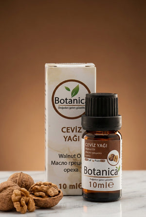Ceviz Yağı 10 ml – Botanica %100 saf doğal bakım yağı