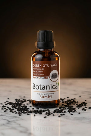Çörek Otu Yağı 50 ml – Botanica %100 saf doğal bakım yağı