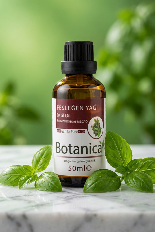 Fesleğen Yağı 50 ml – Botanica %100 saf doğal bakım yağı