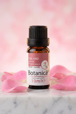 Gül Yağı 10 ml – Botanica %100 saf doğal bakım yağı