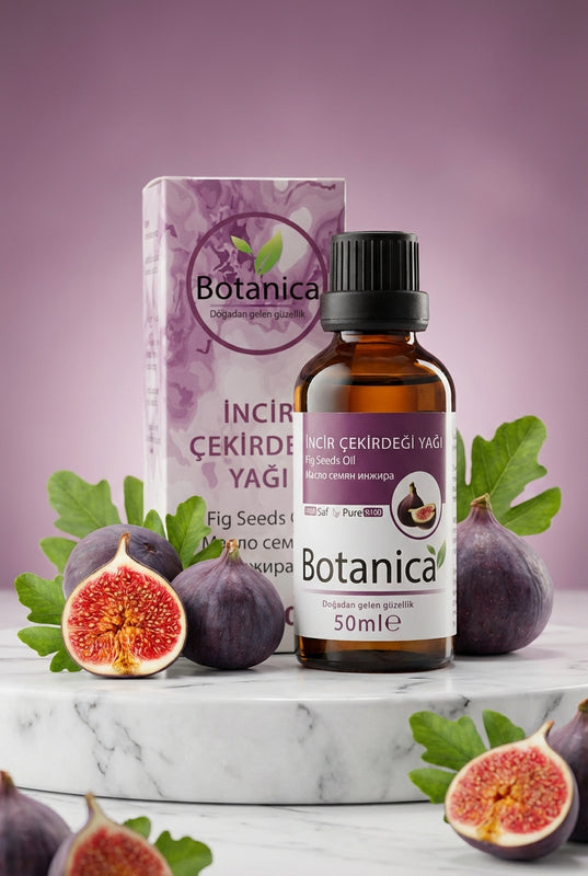 İncir Çekirdeği Yağı 50 ml – Botanica %100 saf doğal bakım yağı