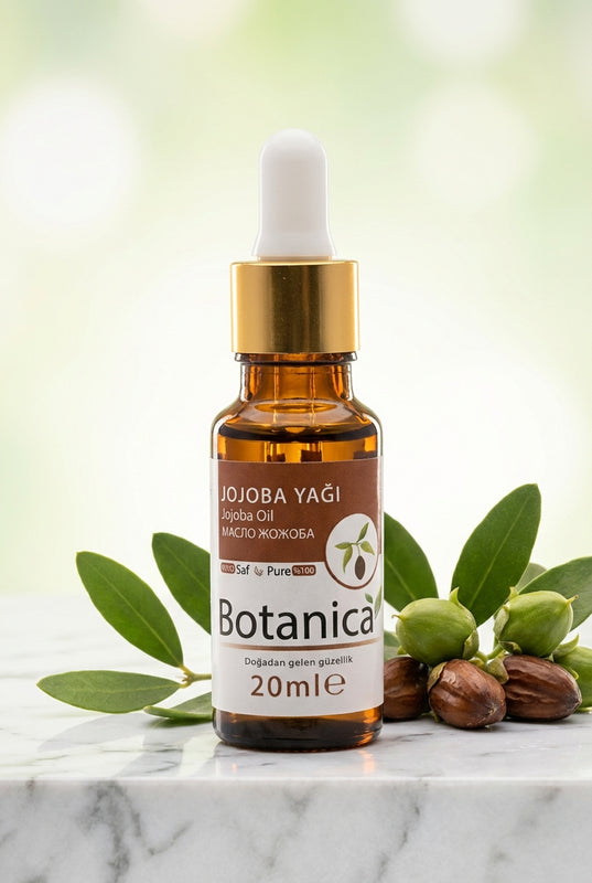 Jojoba Yağı 20 ml – Botanica %100 saf doğal bakım yağı