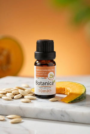 Kabak Çekirdeği Yağı 10 ml – Botanica %100 saf doğal bakım yağı