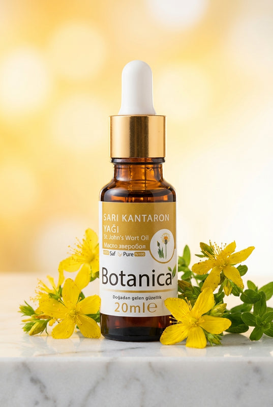 Kantaron Yağı 20 ml – Botanica %100 saf doğal bakım yağı