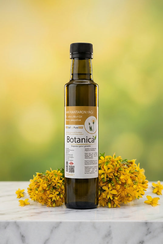Kantaron Yağı 250 ml – Botanica %100 saf doğal bakım yağı