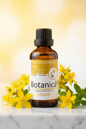 Kantaron Yağı 50 ml – Botanica %100 saf doğal bakım yağı