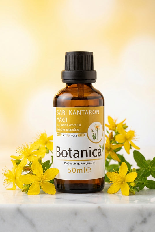 Kantaron Yağı 50 ml – Botanica %100 saf doğal bakım yağı