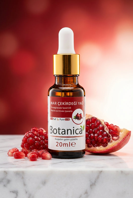Nar Çekirdeği Yağı 20 ml – Botanica %100 saf doğal bakım yağı
