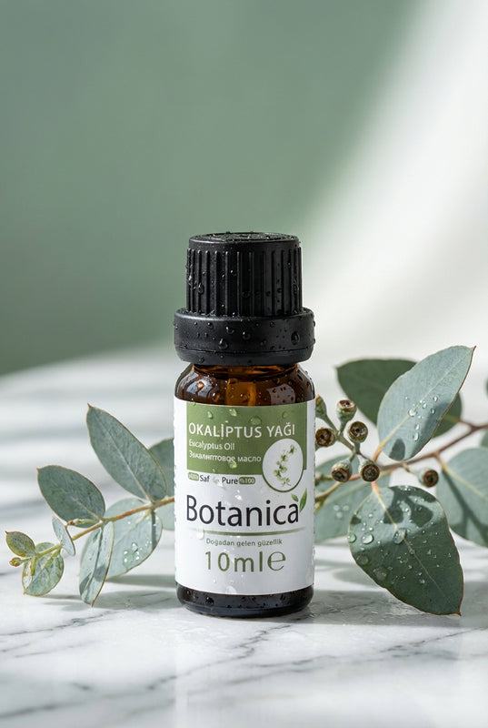 Okaliptus Yağı 10 ml – Botanica %100 saf doğal bakım yağı