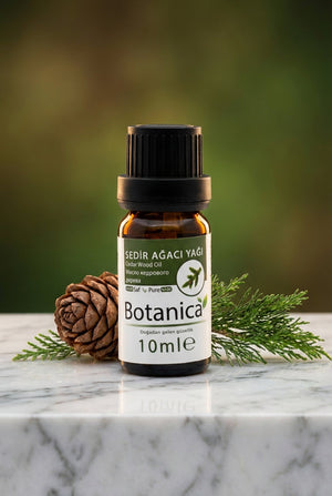 Sedir Ağacı Yağı 10 ml – Botanica %100 saf doğal bakım yağı