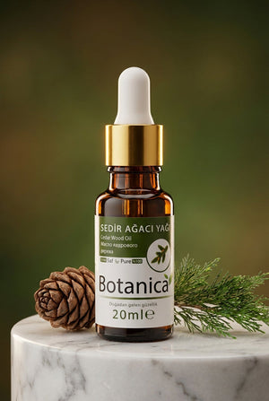 Sedir Ağacı Yağı 20 ml – Botanica %100 saf doğal bakım yağı