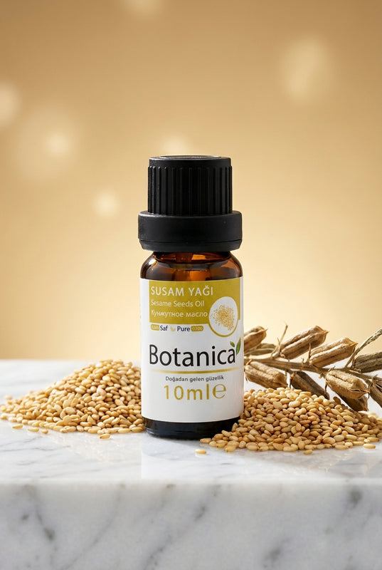 Susam Yağı 10 ml – Botanica %100 saf doğal bakım yağı