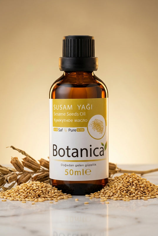 Susam Yağı 50 ml – Botanica %100 saf doğal bakım yağı