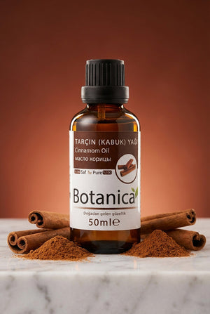 Tarçın Yağı 50 ml – Botanica %100 saf doğal bakım yağı