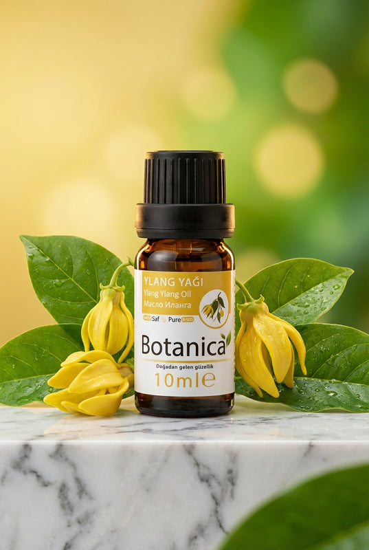 Ylang Ylang Yağı 10 ml – Botanica %100 saf doğal bakım yağı