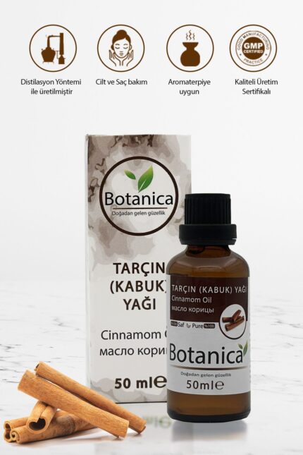 Tarçın Yağı- Cinnamomum Zeylanicum ( Hafıza Güçlendirme - Aromaterapik Yağ ) Uçucu Yağ 50 Ml