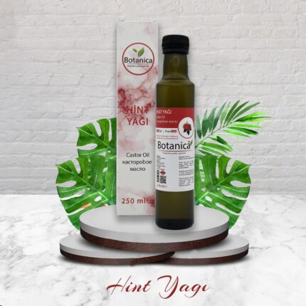 Hint Yağı - Ricinus Communis - ( Dolgun Saç Ve Kirpikler ) Saç Ve Kirpik Nemlendirici Yağı 250 ml