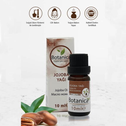 Jojoba Yağı - Simmondsia Chinensis - ( Cilt Besleme - Nemlendirme ) Gözenek Açıcı Bakım Yağı 10 ml