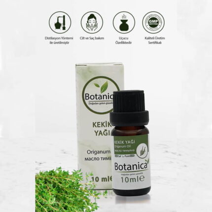 Kekik Yağı - Origanum Onites - ( Saç Dökülmesine Karşı Bakım Yağı ) Origanum Oil Uçucu 10 ml